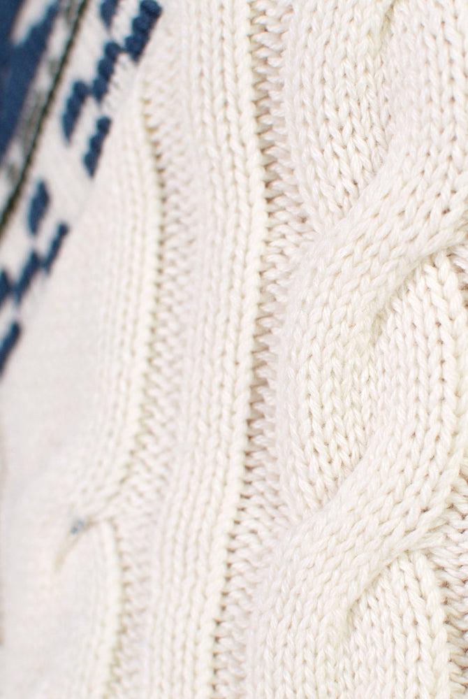 Camisola para Mulher Cardigã Algodão Orgânico Cottage