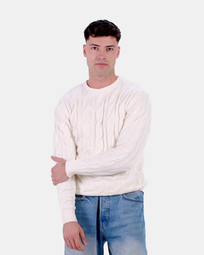 Camisola para Casal em Algodão Orgânico Snowfall Homem