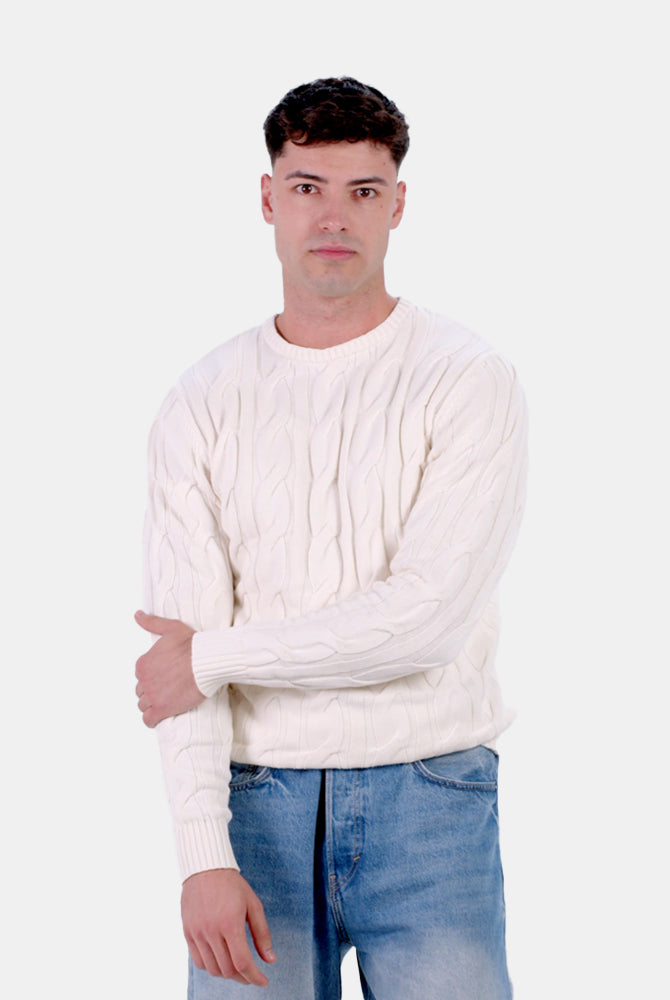 Camisola para Casal em Algodão Orgânico Snowfall Homem