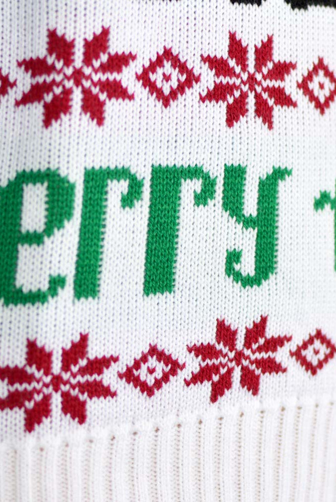 Camisola de Natal Azul Claro Rena e Pai Natal