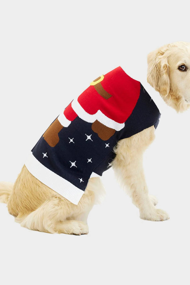 Camisola de Natal para Cães Roupa do Santa