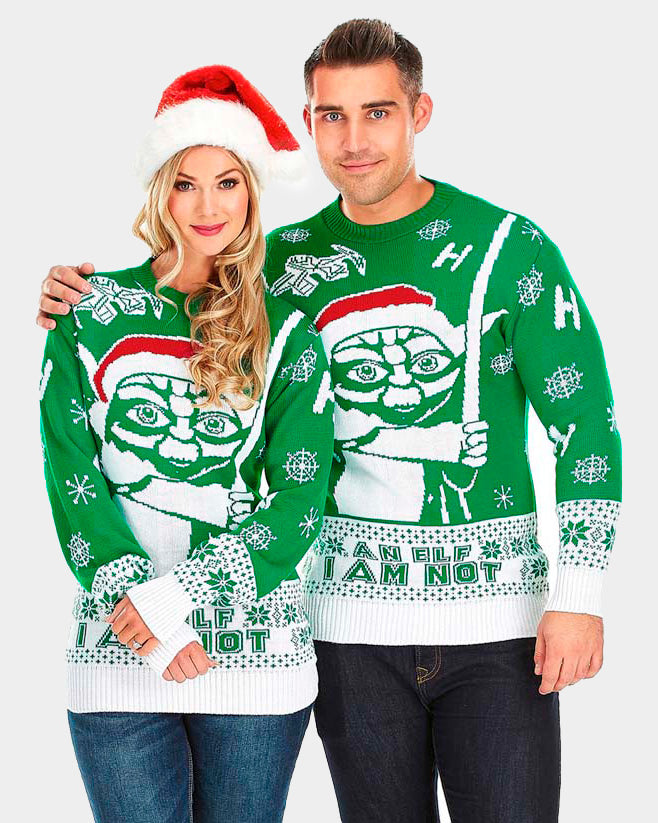 Camisola de Natal para Casal I am Not an Elf