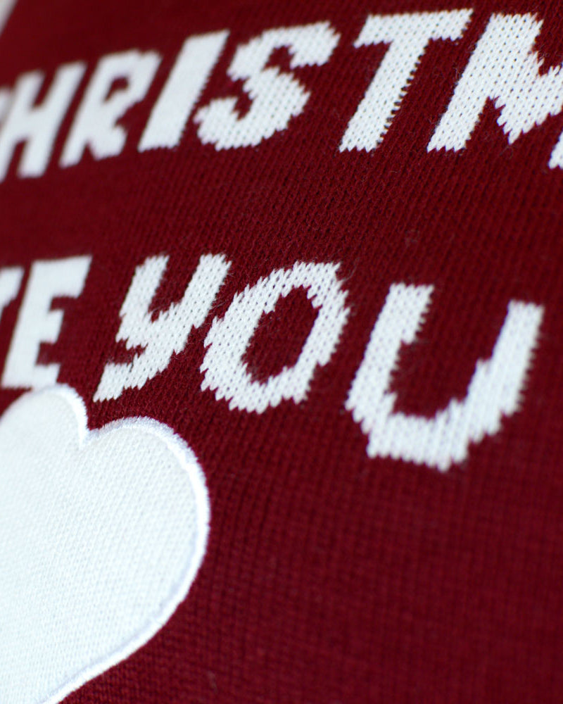 Camisola de Natal Casal Last Christmas I gave you Heart my