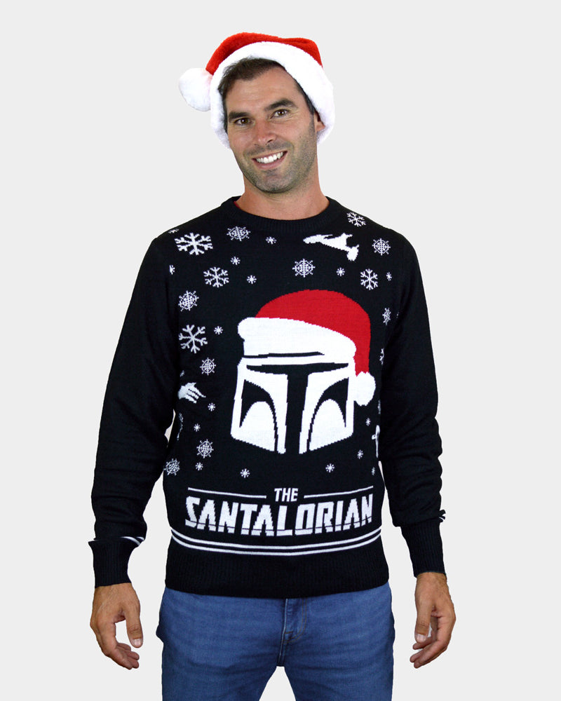 Camisola de Natal para Casal The Santalorian homem