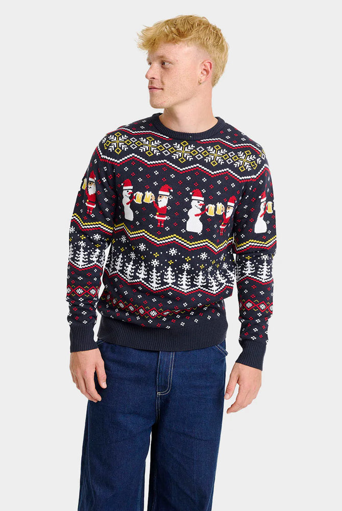 Camisola de Natal homem Cheers Santa