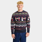 Camisola de Natal para homem Cheers Santa