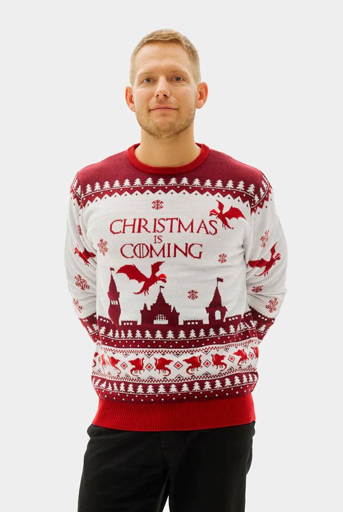 Camisola de Natal Homem Christmas is Coming