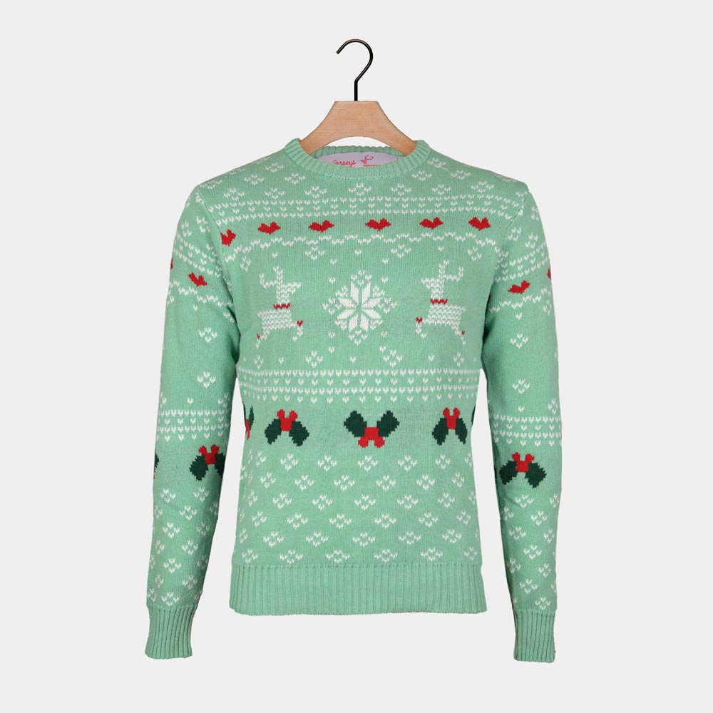Camisola de Natal Verde Sweet Christmas homem