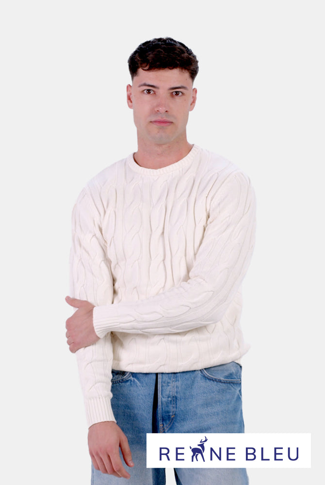 Camisola para Homem em Algodão Orgânico Snowfall