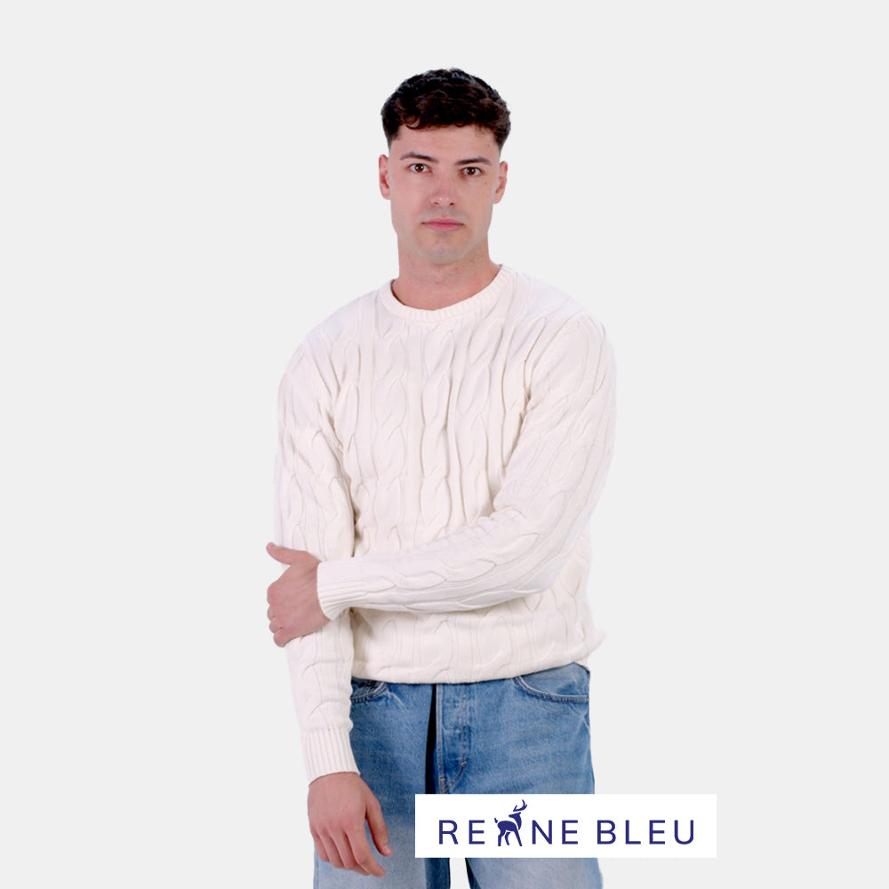Camisola para Homem em Algodão Orgânico Snowfall