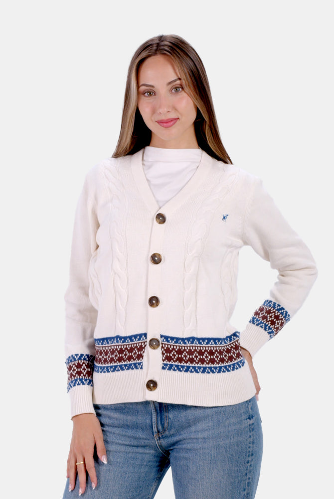 Camisola para Homem Cardigã em Algodão Orgânico Renne Mulher