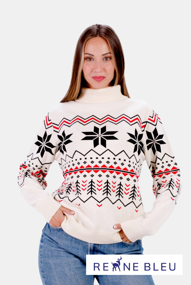 Camisola para Mulher em Algodão Orgânico Après-ski