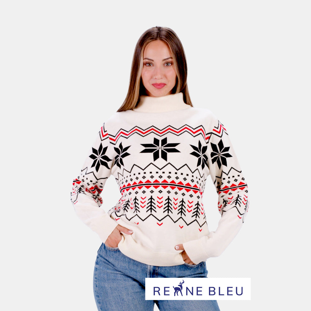 Camisola para Mulher em Algodão Orgânico Après-ski