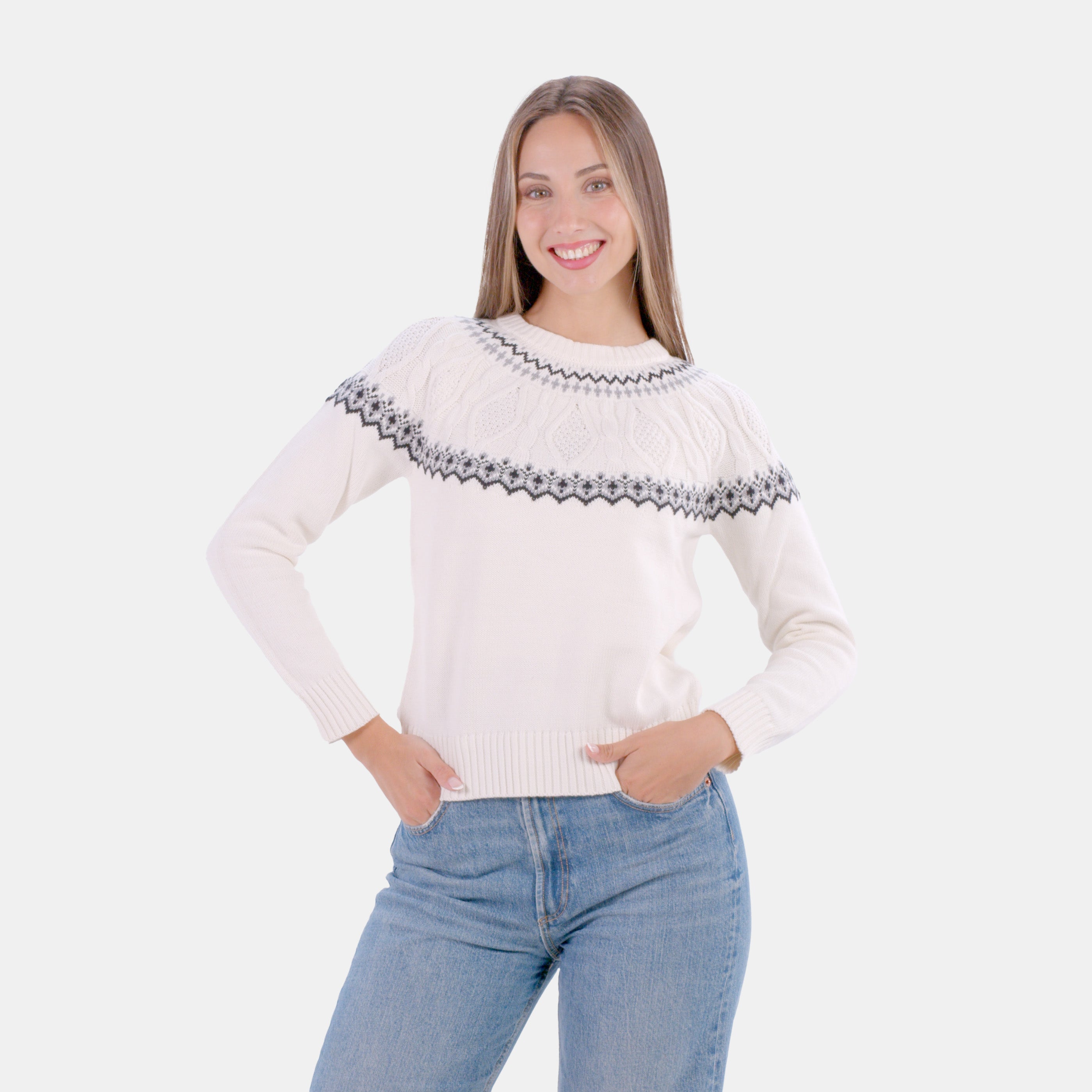 Camisola para Mulher em Algodão Orgânico Arctic