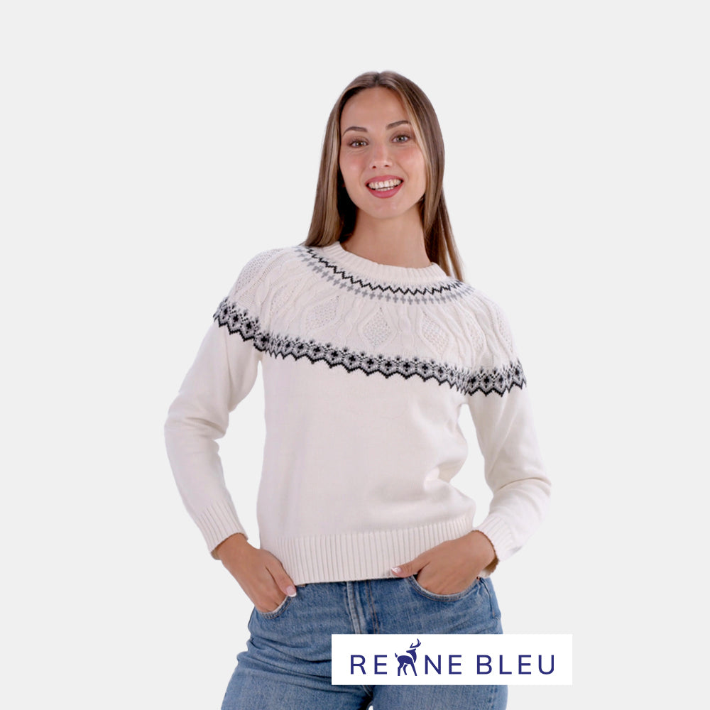 Camisola para Mulher em Algodão Orgânico Arctic