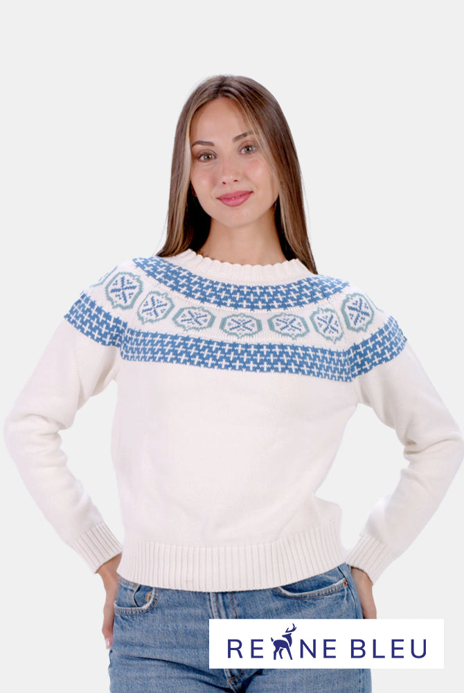 Camisola para Mulher em Algodão Orgânico Glacier