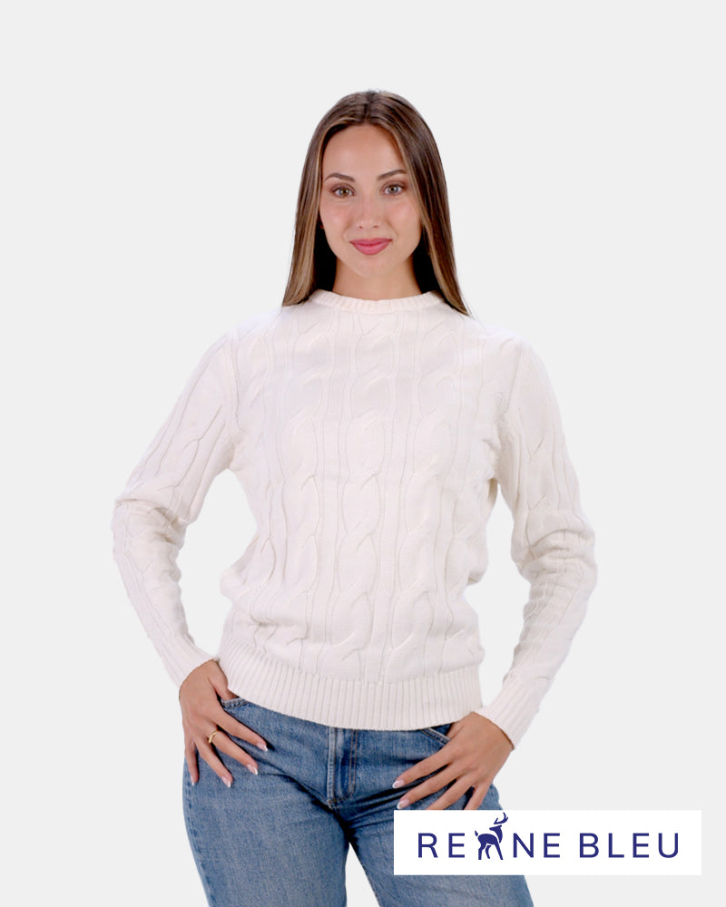 Camisola para Mulher em Algodão Orgânico Snowfall