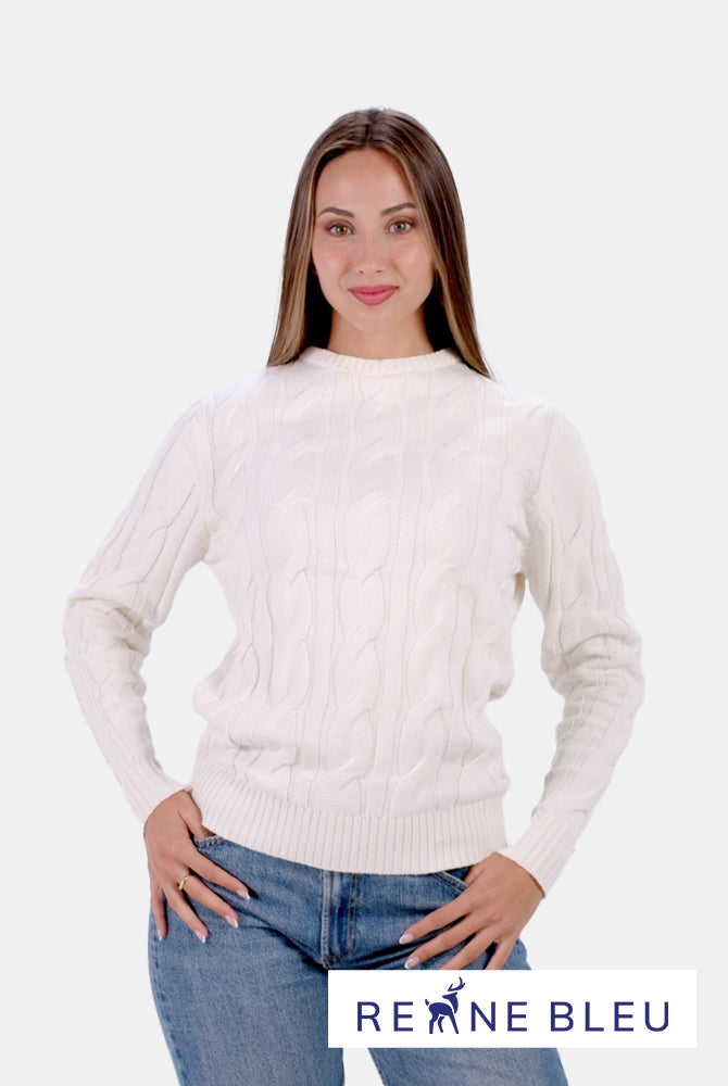 Camisola para Mulher em Algodão Orgânico Snowfall