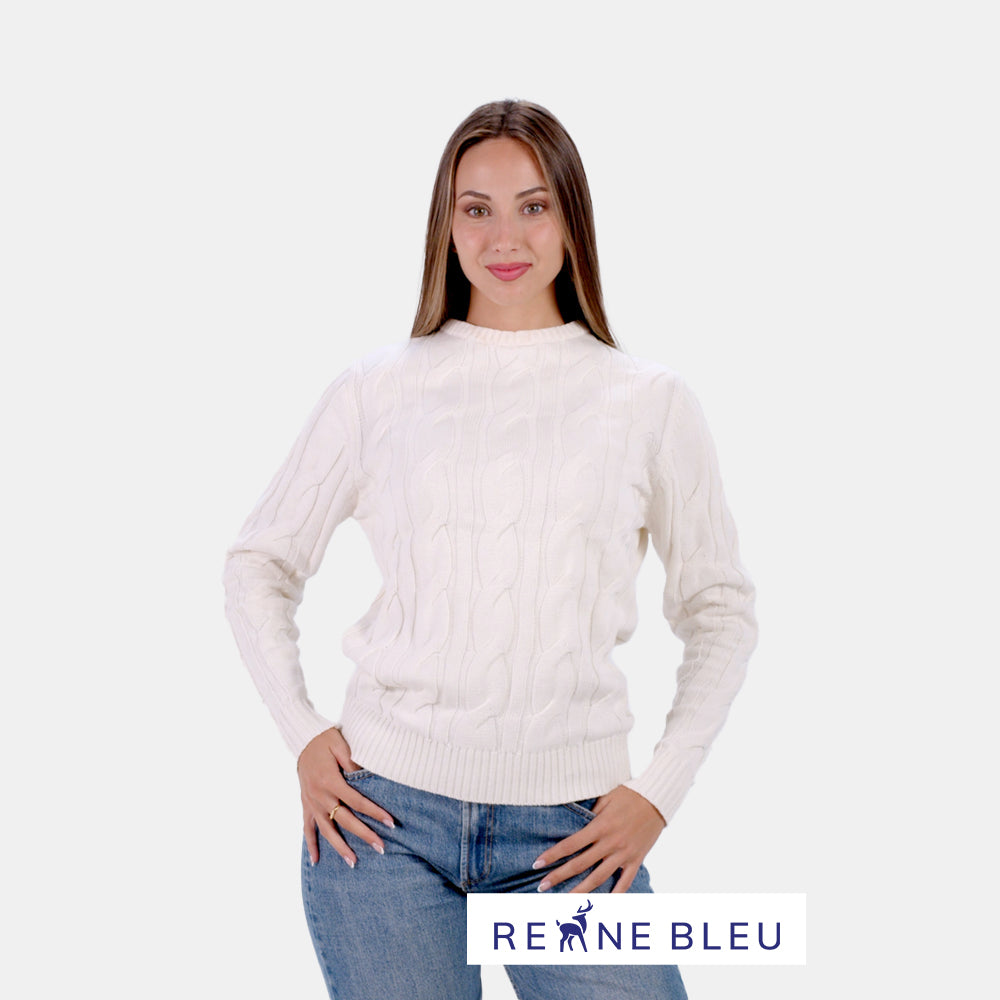 Camisola para Mulher em Algodão Orgânico Snowfall