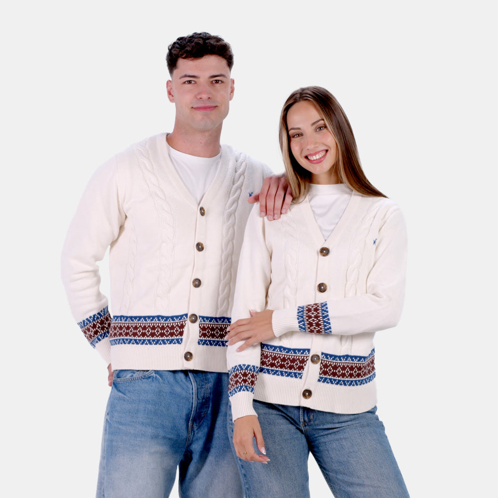 Camisola para Mulher Cardigã em Algodão Orgânico Renne Casal
