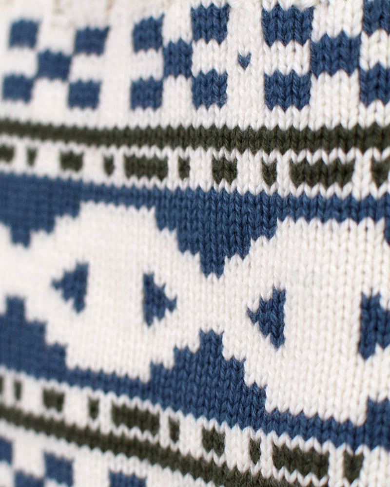 Camisola Casal Cardigã em Algodão Orgânico Cottage