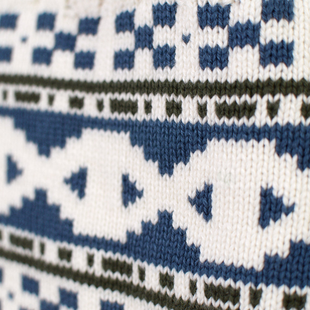 Camisola Casal Cardigã em Algodão Orgânico Cottage