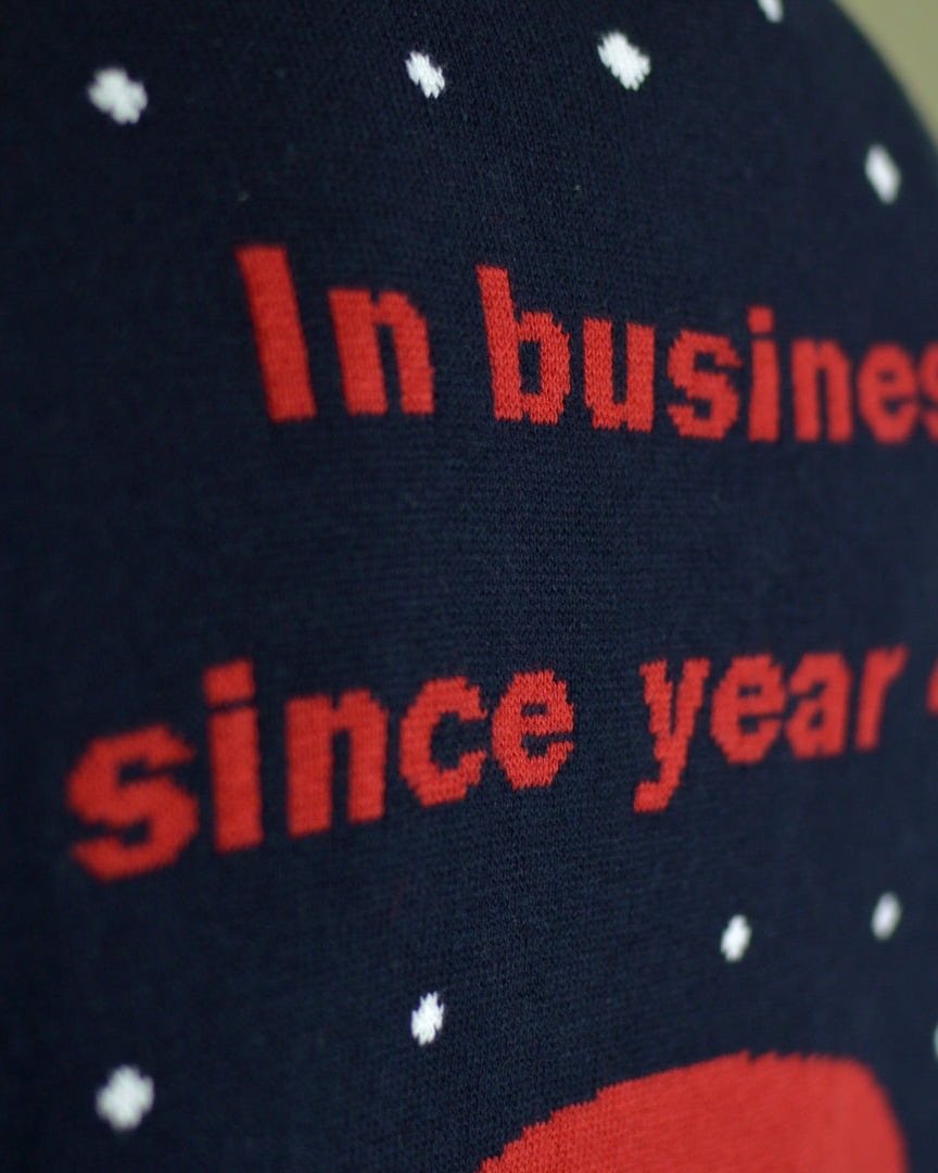 Camisola de Natal Casal Pai Natal Andarilho a caminho da Reforma