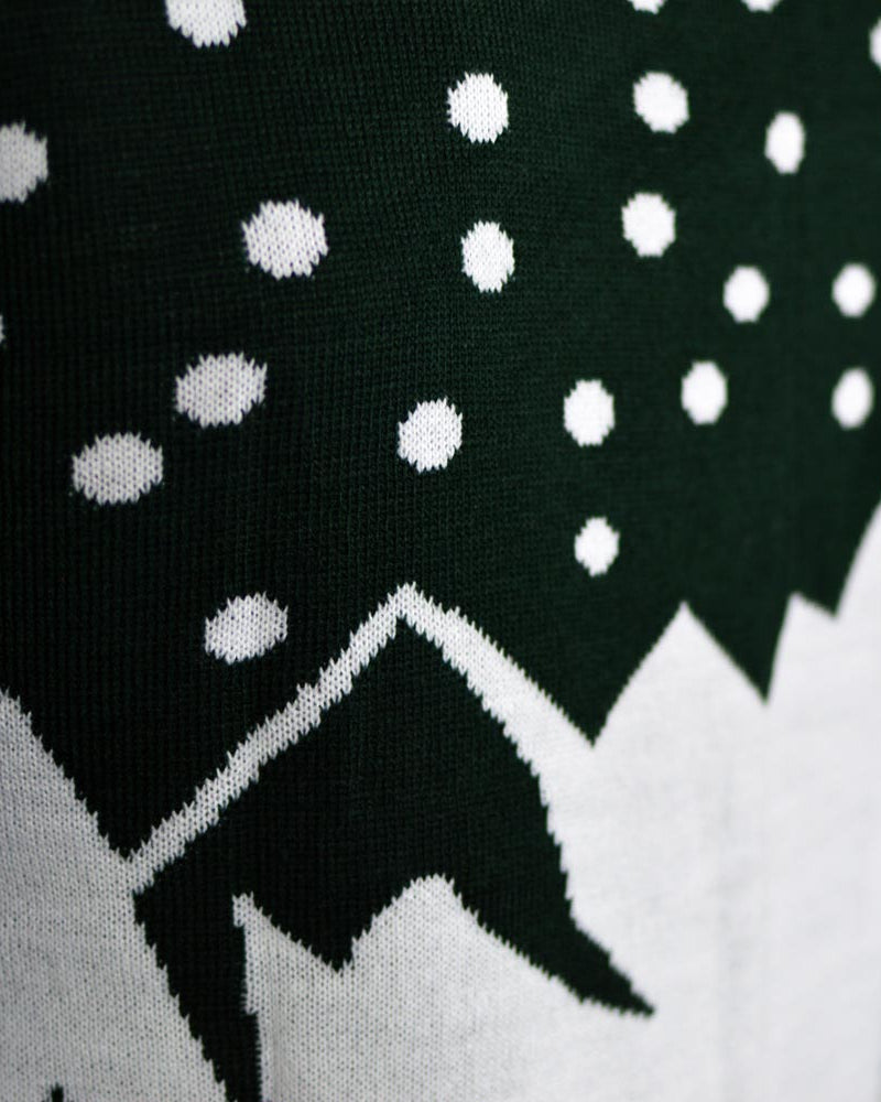 Camisola de Natal Rena com Moto de Neve Mulher