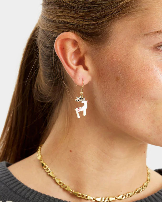 Brincos de Natal Rena