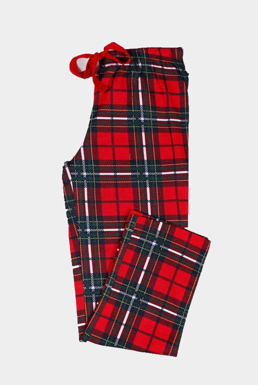 Pijama Vermelho Smile de Natal para Mulher Calças