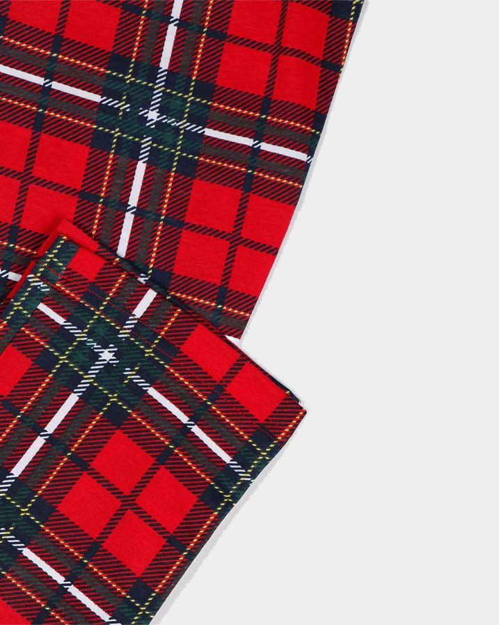 Pijama de Natal para Crianças Vermelho Smile Calças