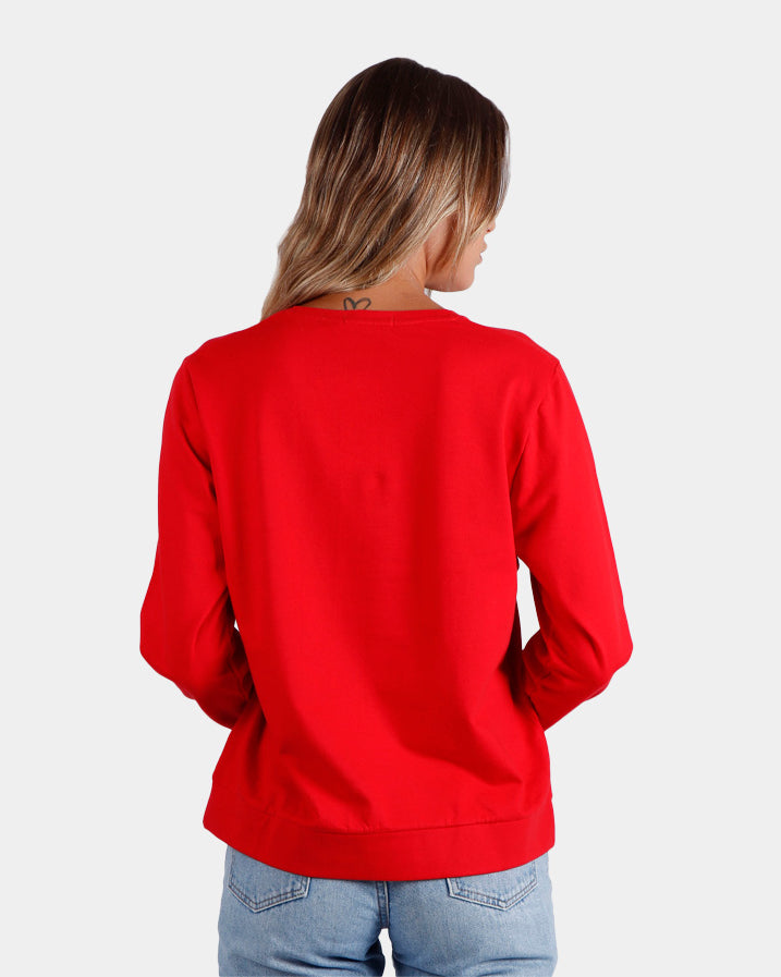 Oh Deer! Sweatshirt de Natal Mulher