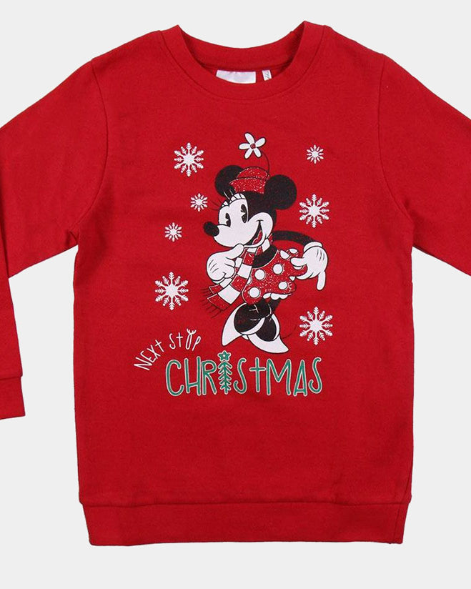 Sweatshirt de Natal para Crianças Mickey
