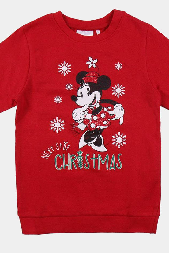 Sweatshirt de Natal para Crianças Mickey