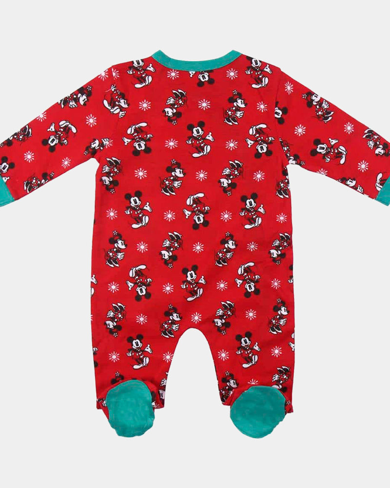 Babygrow Vermelha Mickey costa