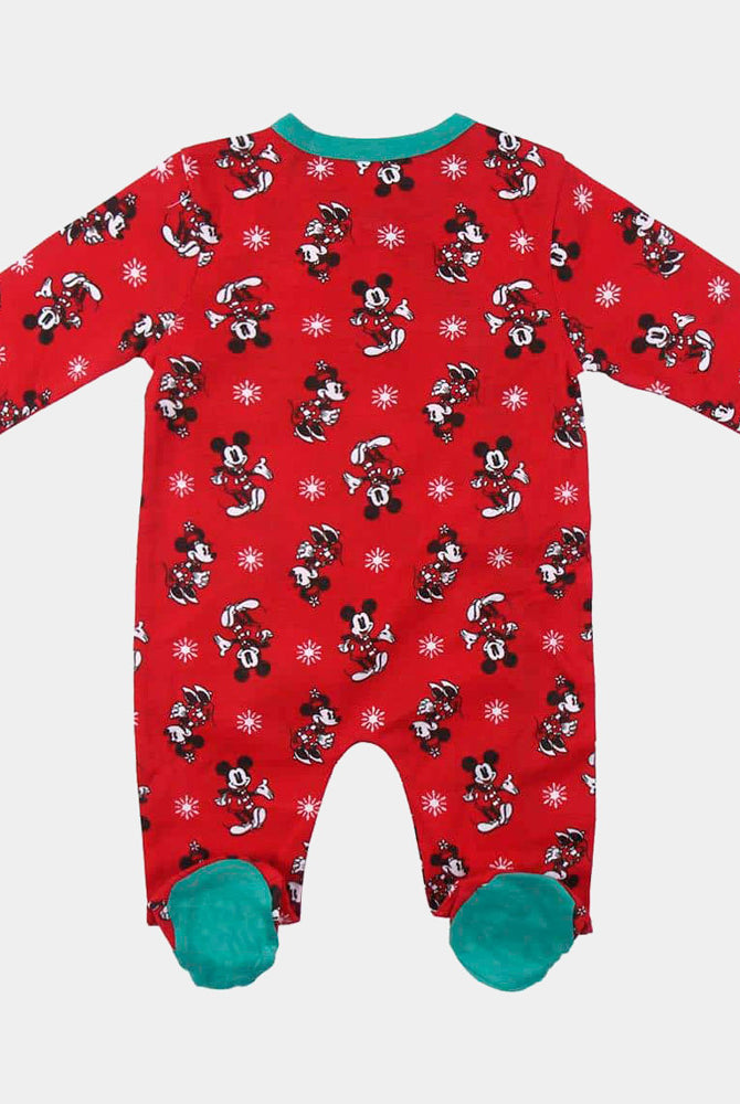 Babygrow Vermelha Mickey costa
