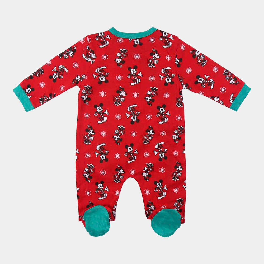 Babygrow Vermelha Mickey costa