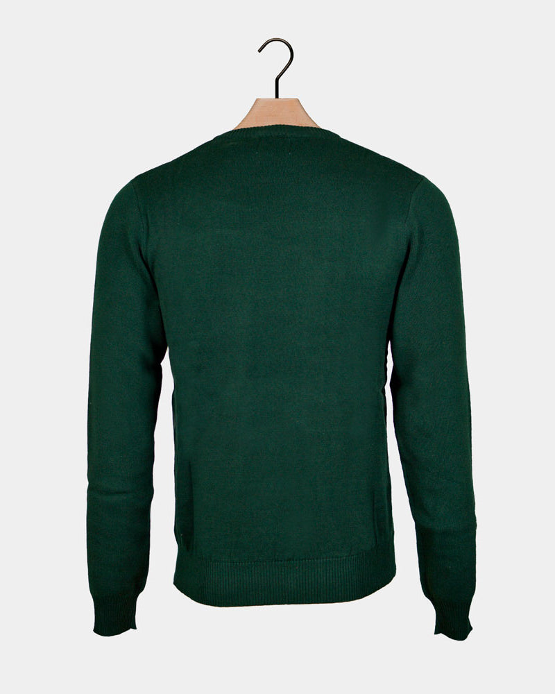 Camisola de Natal para Família Bite Me Gingerbread Costas