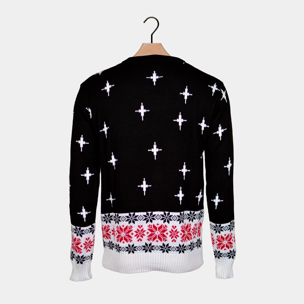 Camisola de Natal Pai Natal DescarregandoCostas