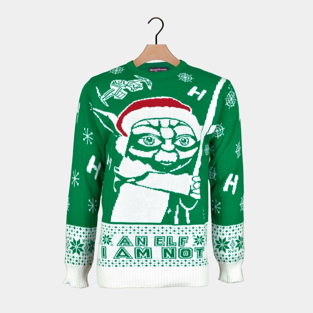 Camisola de Natal Yoda Star Wars