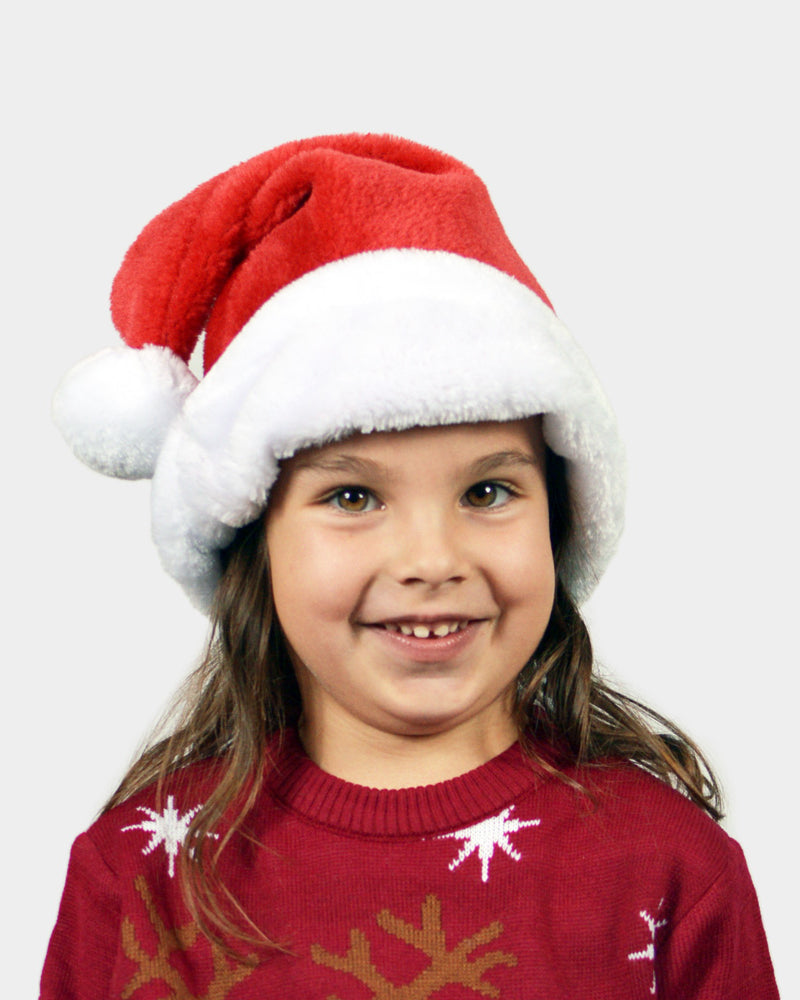 Gorro de Pai Natal para Crianças