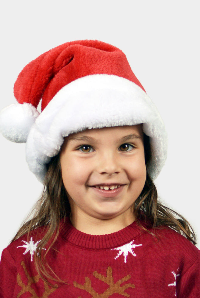 Gorro de Pai Natal para Crianças