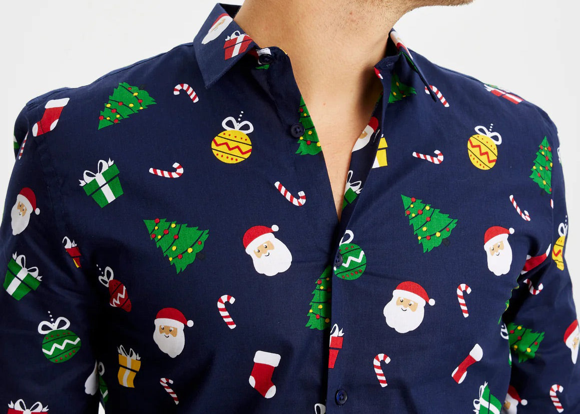 Camisa de Natal Homem