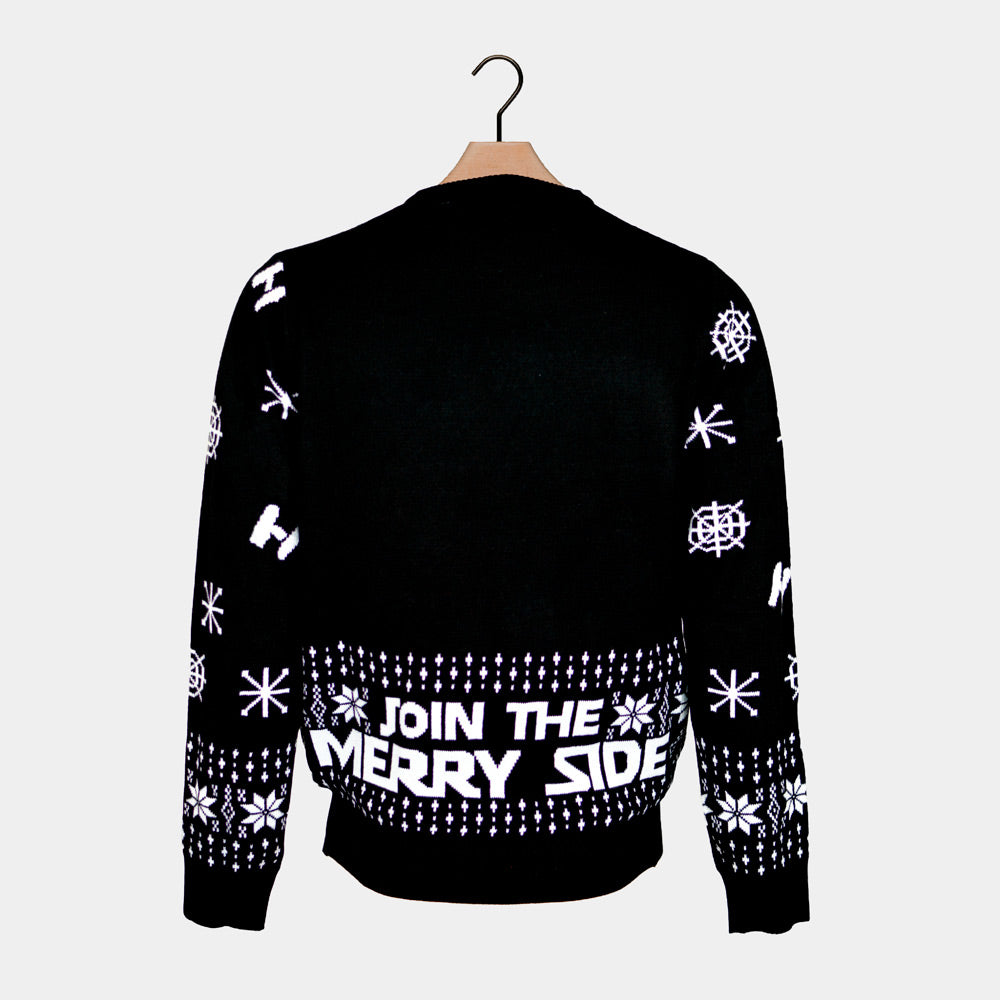 Camisola de Natal para Família Join The Merry Side costas
