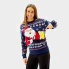 Camisola de Natal  Beer Pocket 3D mulher