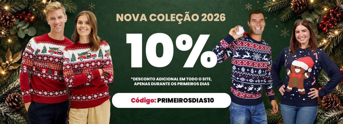 Camisolas de Natal Nova Temporada 2026
