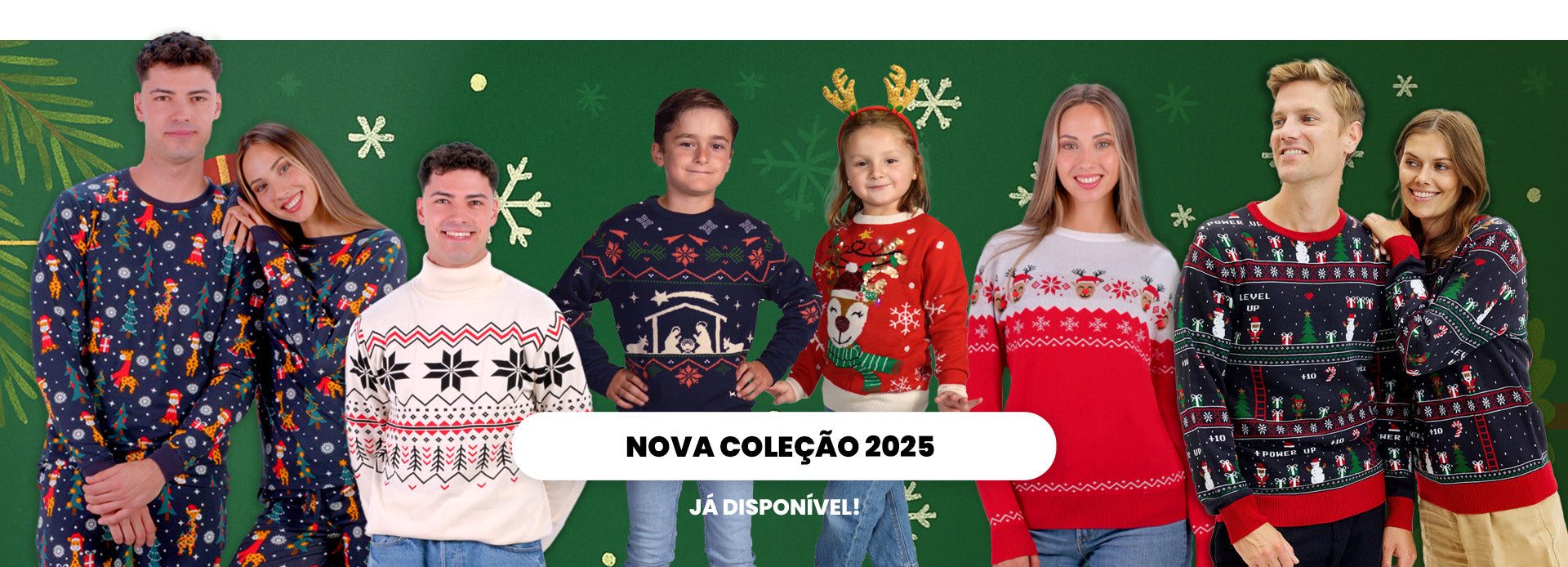 Camisola de Natal Nova 2025 coleção 
