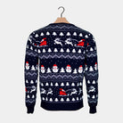 Camisola de Natal Árvores, Bonecos e Pai Natal Homem 
