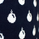 Camisola de Natal Azul Família Renas e Neve
