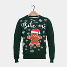 Camisola de Natal para Casal Bite Me Gingerbread